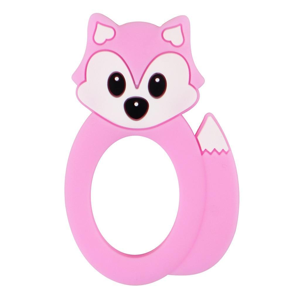 Premium Silicone Baby Teether - Animal Designs for Comfort