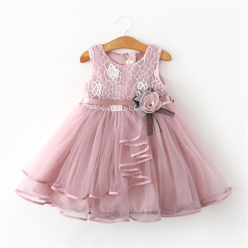 Luxury Modern Flower Newborn Baby Dress