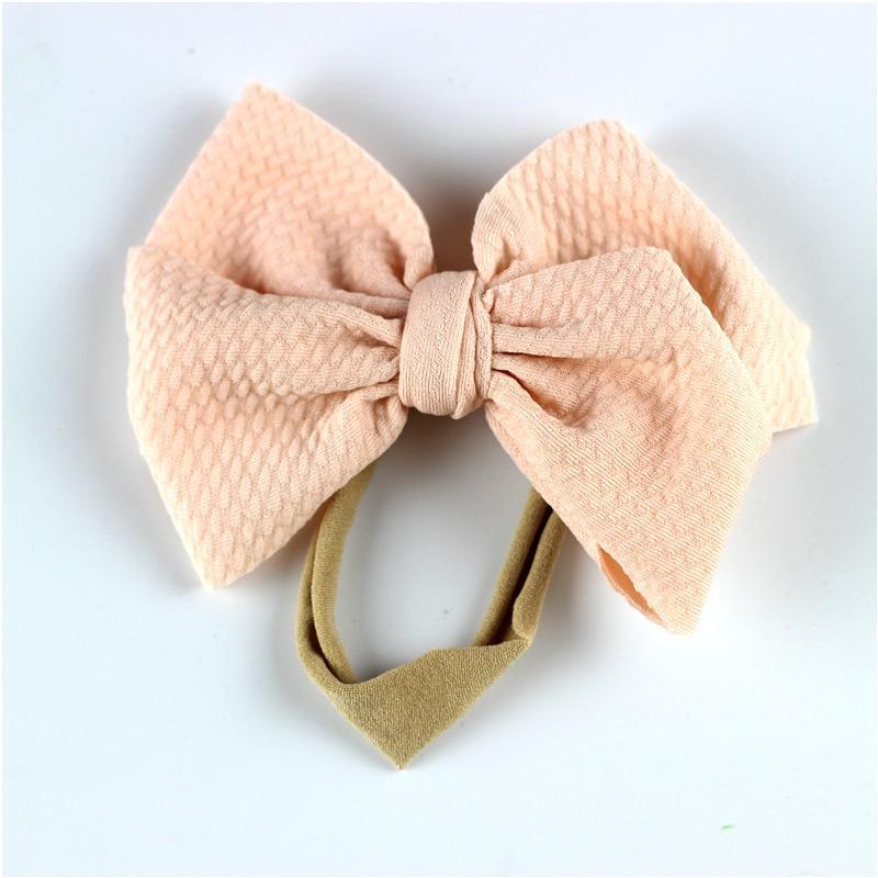 Bandeau Stylé pour Filles Bébé avec Grand Nœud