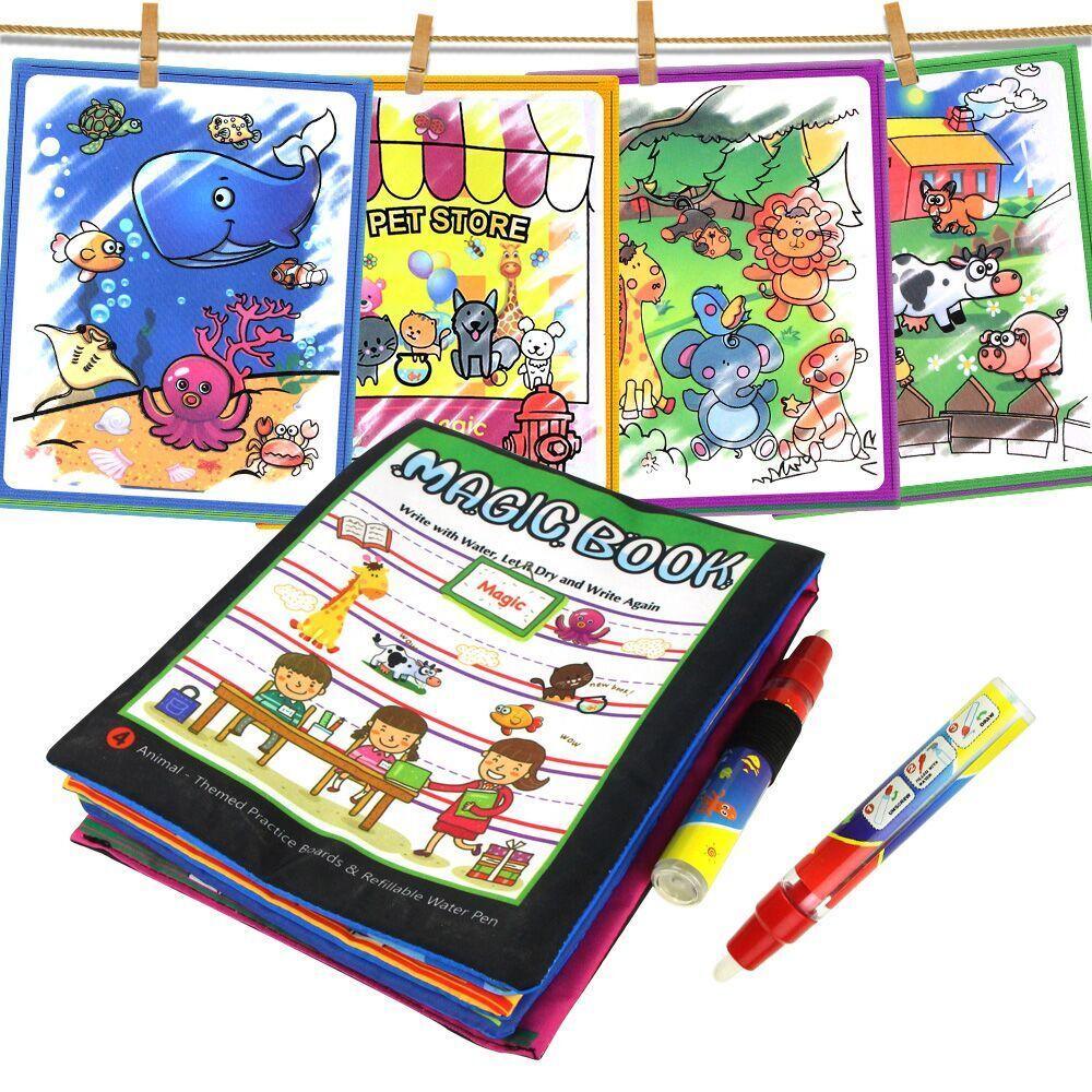 Coolplay Magic Water Drawing Book - Educational Art Toy