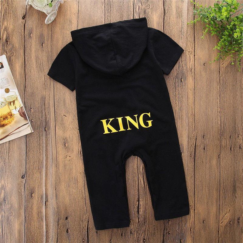 Jumpsuit de Algodón Premium para Bebé Niño con Capucha