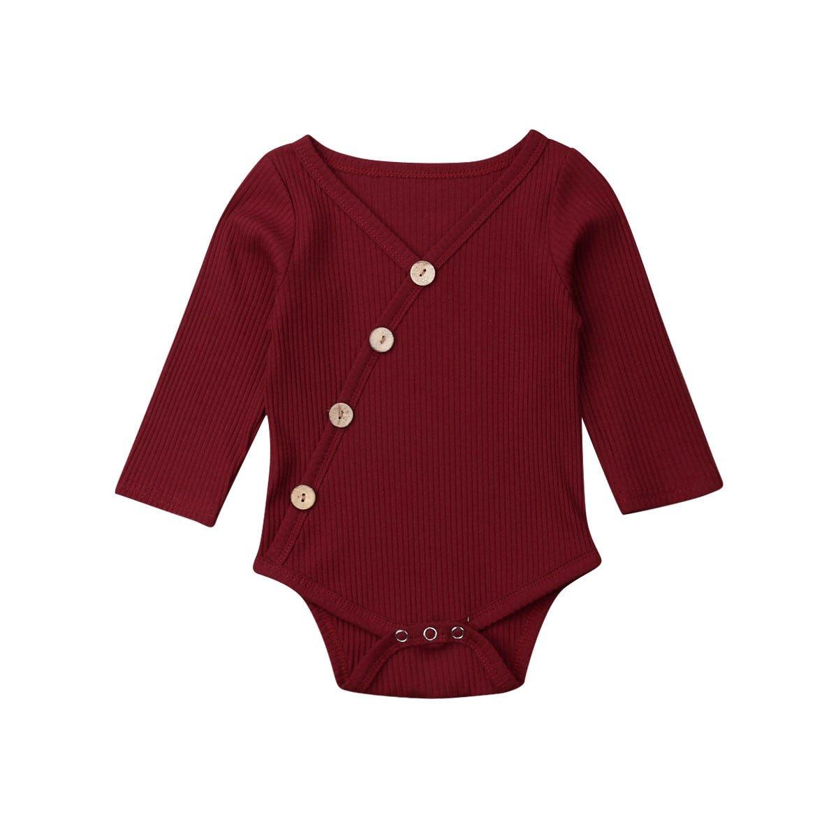 Elegant Handmade Baby Long Sleeve Romper for Newborns