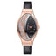 Montre de luxe élégante pour femmes avec bracelet en cuir
