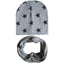 Ensemble élégant de bonnet et écharpe pour garçons et filles