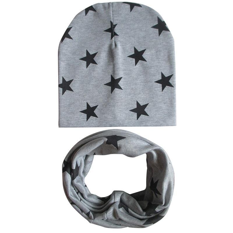Ensemble élégant de bonnet et écharpe pour garçons et filles