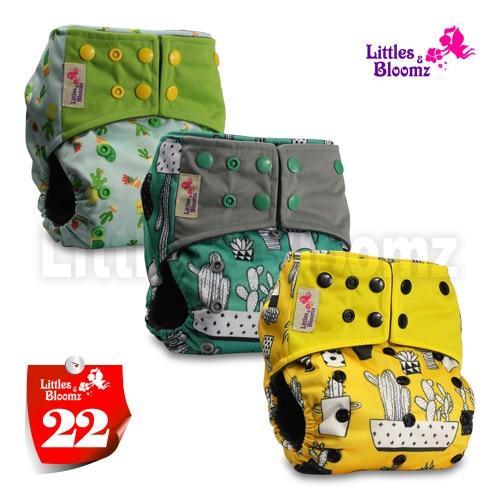 Modern Luxury Printed Washable Cloth Diaper Set
