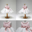 Luxury Handmade Pink Dress for Baby Girls' First Birthday