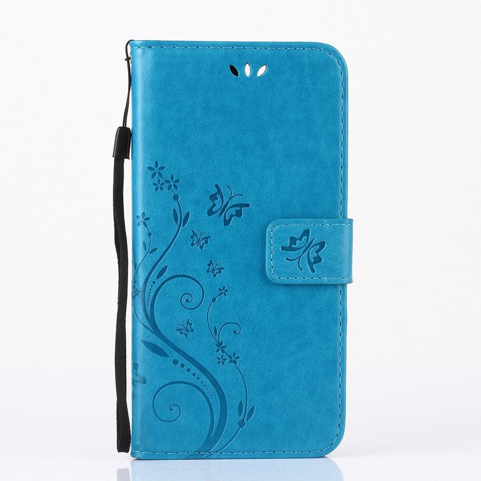 Girls Flip Wallet Case for iPhone 13/12 Mini - Stylish PU Leather