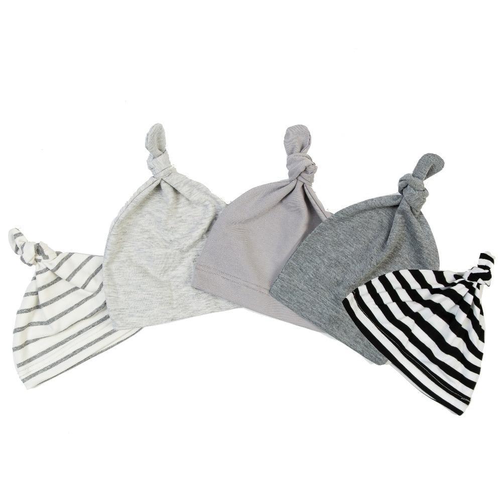 Adorable 2-Piece Baby Cap Set - 100% Cotton for All Seasons - Korvel