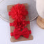 Chiffon Flower Headband Bow Set for Baby Girls