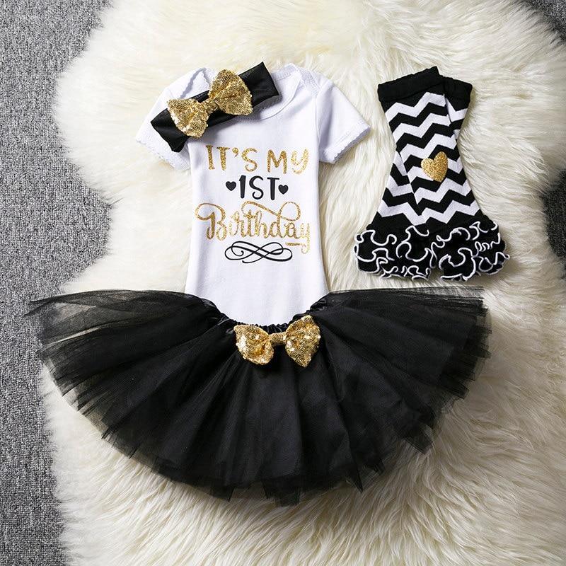 Fluffy Pink Tutu Dress for Baby's First Birthday