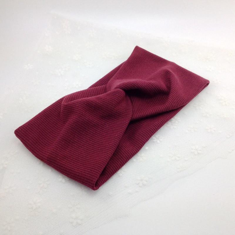 Bandeau pour bébé moderne fait main - Bonnet en coton doux pour filles