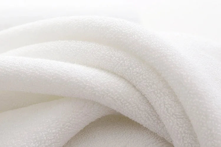 Large Hotel White Cotton Bath Towel for Adults SPA Sauna Beauty Salon Towels Bedspread Bathroom Beach Towel 6 sizes - Korvel