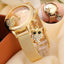 Montre Pendentif Hibou en Or Rose STEVVEX pour Femmes