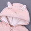 Winter Warm Cartoon Bear Hooded Jacket for Newborns