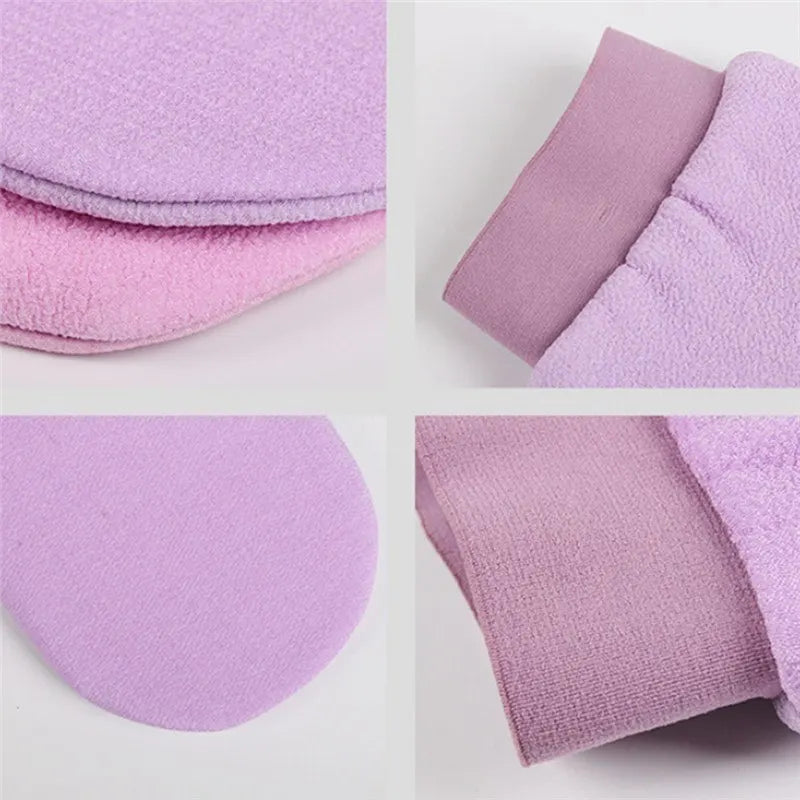 Gants de bain exfoliants premium pour un nettoyage rafraîchissant