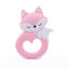 BPA Free Silicone Teether - Cartoon Animal Design
