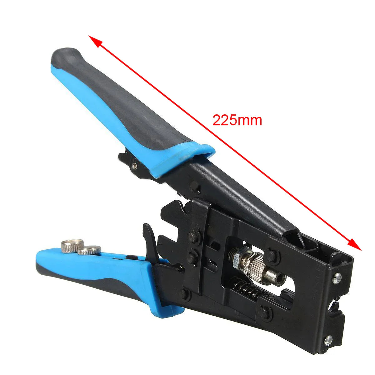 Outil de sertissage à compression coaxiale premium pour connecteurs BNC/RCA/F