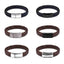 Handmade Luxury Modern Leather Braided Bracelet for Men