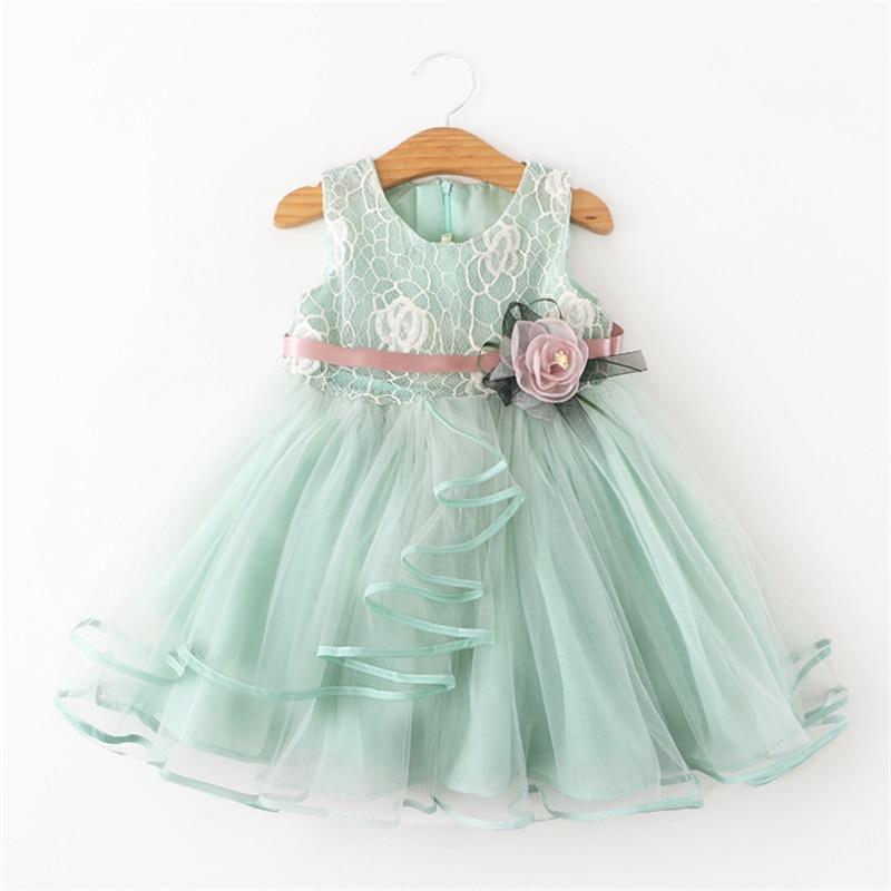 Luxury Modern Flower Newborn Baby Dress
