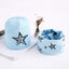 Adorable Star Print Cotton Hat & Scarf Set for Kids - Korvel