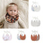 Bavoirs Floraux de Luxe Faits Main - 100 % Coton et Imperméables