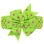 Modern Luxury Dot Bow Wide Headband for Girls