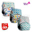 Modern Luxury Printed Washable Cloth Diaper Set