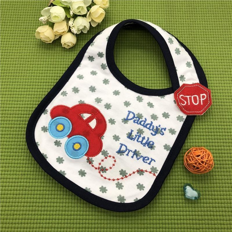 Bibs de bebé de algodón moderno de lujo - Bandana impermeable para infantes