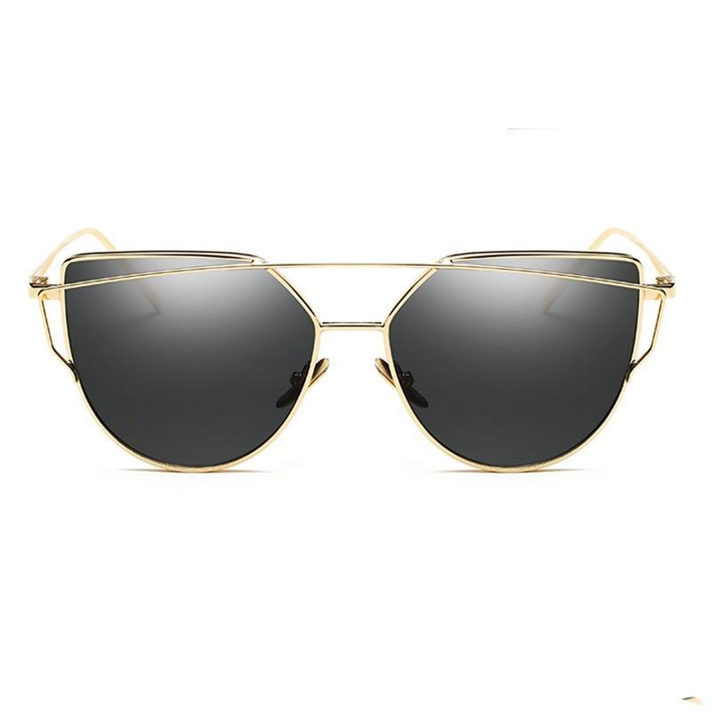 Luxury Vintage Cat Eye Sunglasses with UV400 Protection