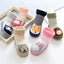 Baby Warm Stretchy Booties with Rubber Soles for Newborns