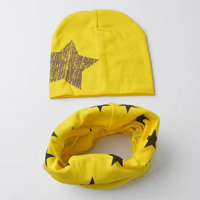 Ensemble élégant de bonnet et écharpe pour garçons et filles