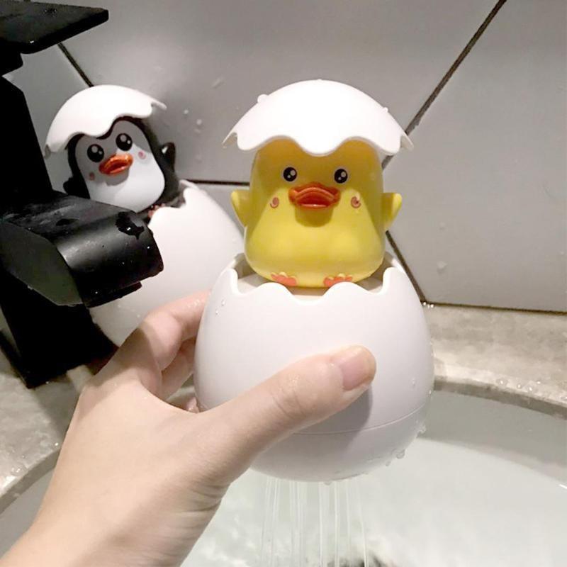Jouets de bain pour bébés animaux en cartoon mignons pour un apprentissage amusant