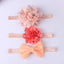 Chiffon Flower Headband Bow Set for Baby Girls