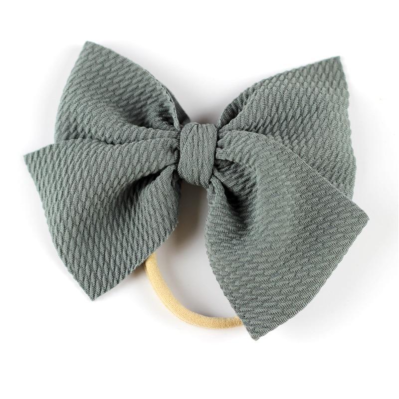 Bandeau Stylé pour Filles Bébé avec Grand Nœud