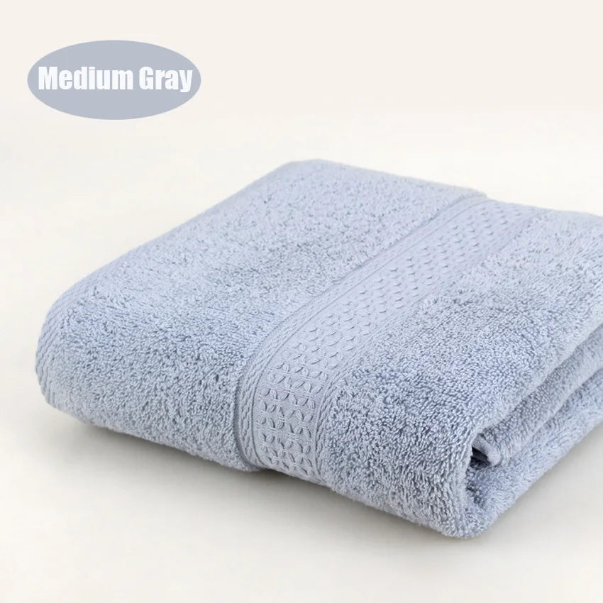 Pure Cotton Super Absorbent Large Towel Bath Towel - Korvel