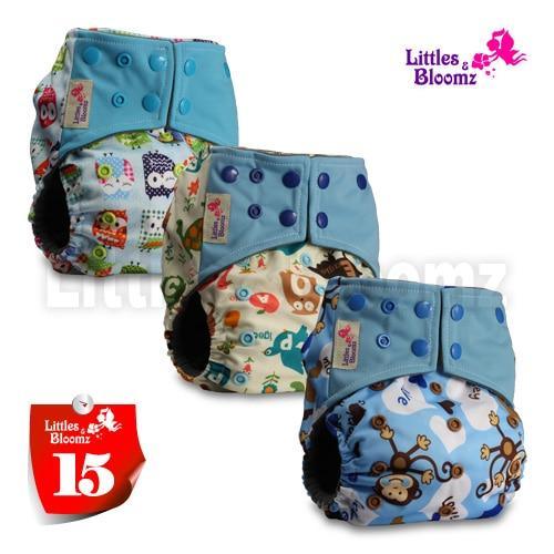 Modern Luxury Printed Washable Cloth Diaper Set