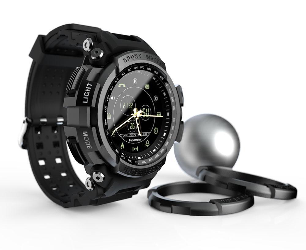Montre intelligente sportive moderne - Étanchéité 5ATM et connectivité Bluetooth