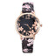 Montre à Quartz pour Femmes au Design Floral Élégant