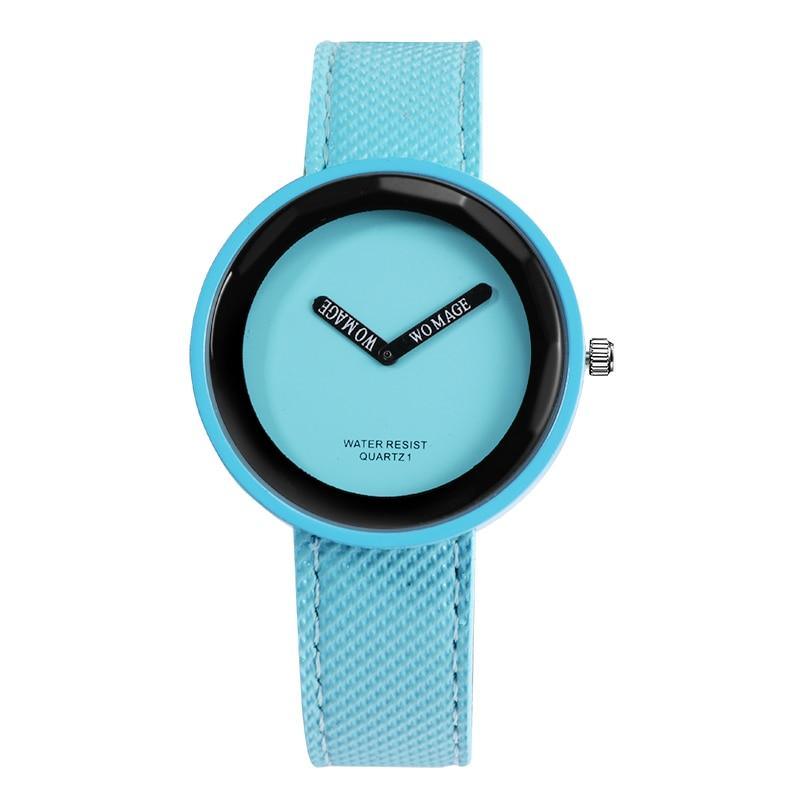 Montre en cuir pour femmes élégante - Design minimaliste