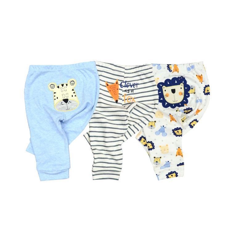 Ensemble de Pantalons pour Bébé 3/4PCS Premium - Leggings en Coton Doux