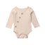 Elegant Handmade Baby Long Sleeve Romper for Newborns