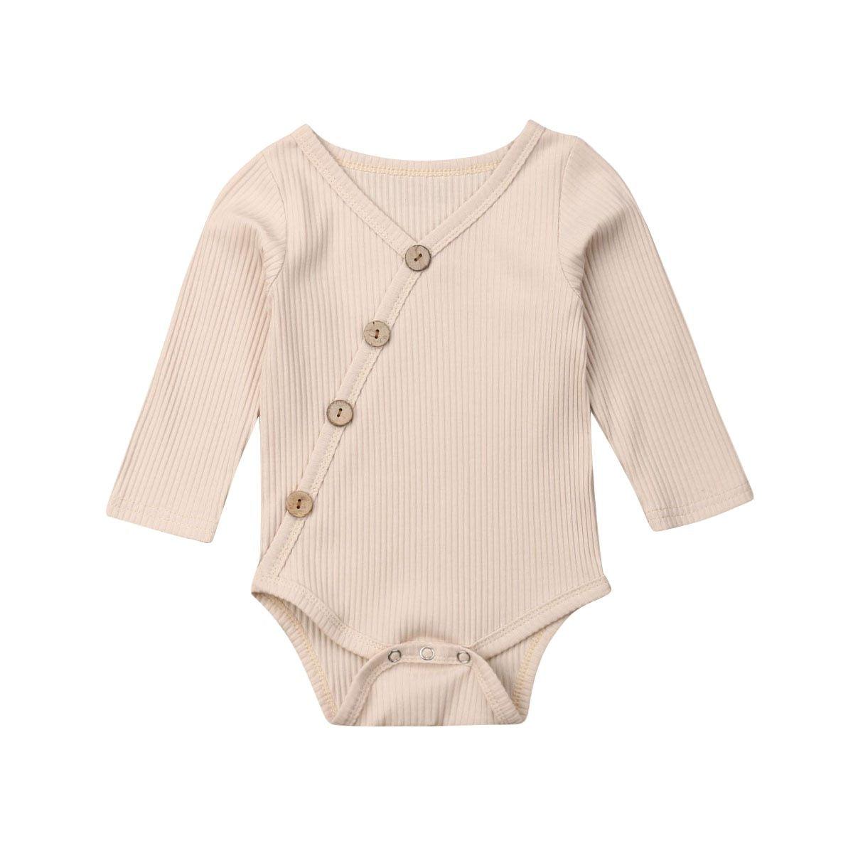 Elegant Handmade Baby Long Sleeve Romper for Newborns