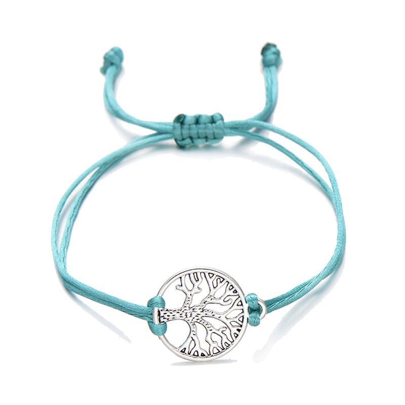 Elegant Life Tree Charm Bracelet - Modern Luxury for Women - Korvel
