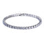 Elegant Cubic Zirconia Tennis Bracelet for Men and Women