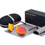 Lunettes de soleil aviateur polarisées de luxe avec protection UV400