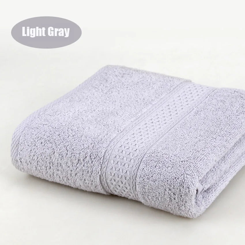 Pure Cotton Super Absorbent Large Towel Bath Towel - Korvel