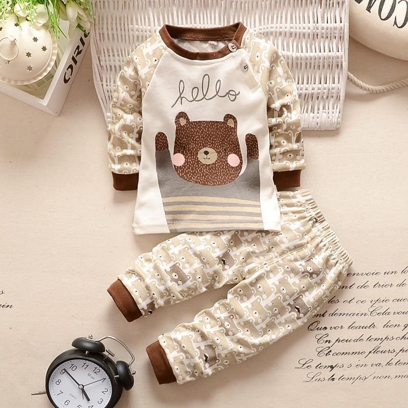 Premium Cotton Baby Boy Outfit Set with Cartoon Designs