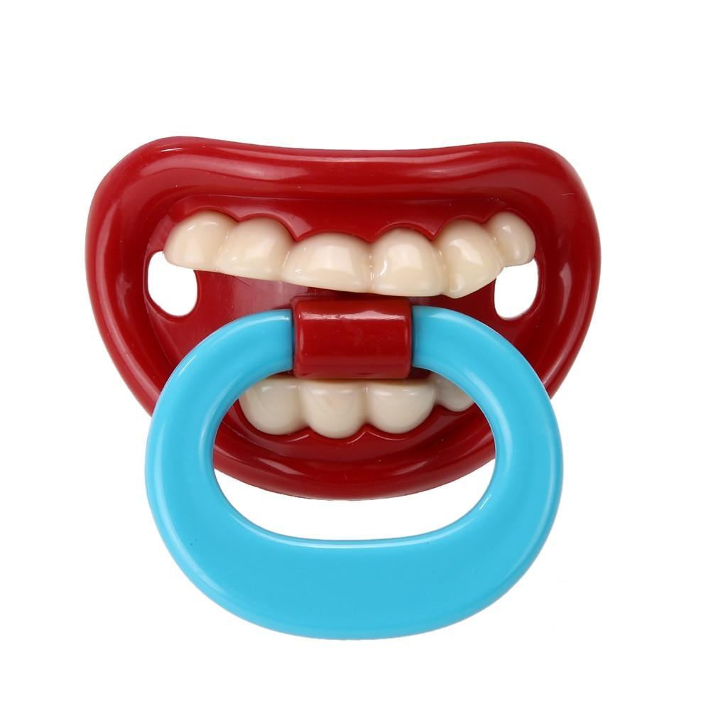 Funny Food Grade Silicone Baby Pacifier for Boys and Girls