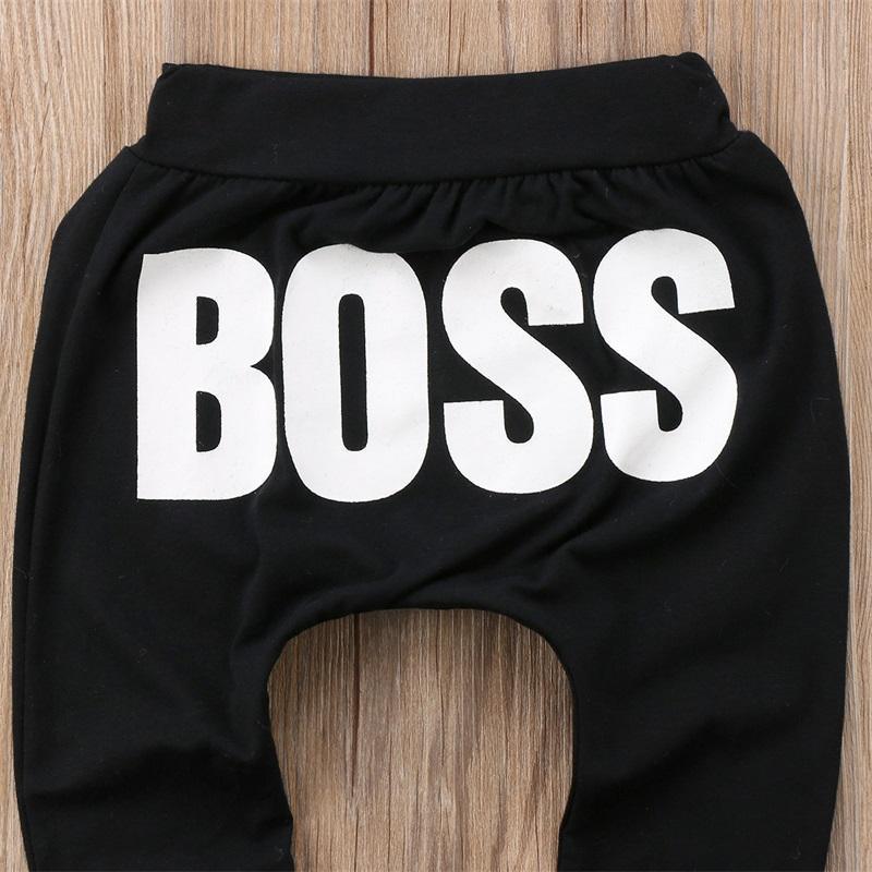 Modern Printed Baby BOSS Pants - Premium Cotton Trousers